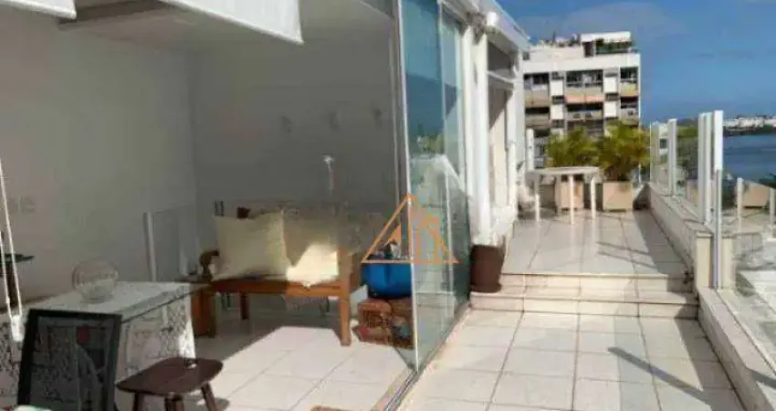Cobertura com 3 dormitórios à venda, 124 m² por R$ 2.799.000,00 - Lagoa - Rio de Janeiro/RJ