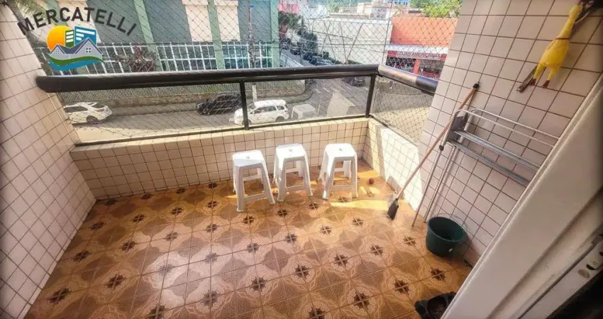 Apartamento com 2 dormitórios à venda, 88 m² por r$ 420.000 - centro - mongaguá/sp