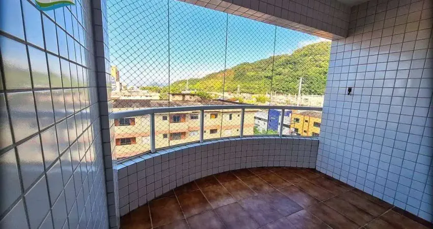 Apartamento com 1 dormitório para alugar, 82 m² por R$ 2.000,00/mês - Jardim Marina - Mongaguá/SP