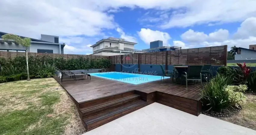 Casa de alto padrão em condonimio com acesso á lagoa - araçatuba/imbituba-sc
