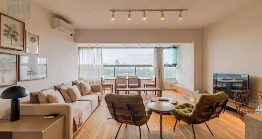 Apartamento com 1 dormitório para alugar, 66 m² por r$ 12.100,00 - pinheiros - são paulo/sp