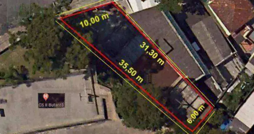 Terreno à venda, 260 m² por r$ 874.000,00 - butantã - são paulo/sp