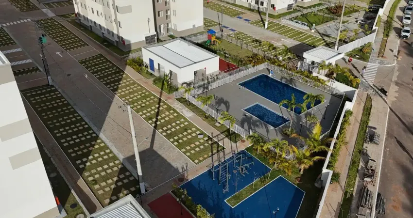 Alugo apartamento novo, condomínio fechado e com infraestrutura