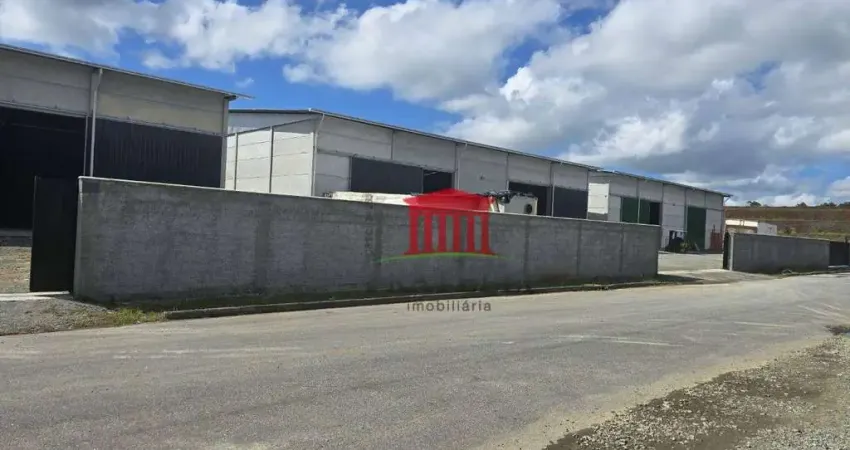 Galpão para alugar, 750 m² por r$ 11.625,00/mês - paranaguamirim - joinville/sc