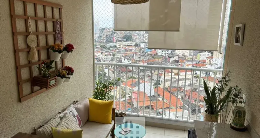 Lindo apartamento semi mobiliado na vila nair, sp: 2 quartos, varanda gourmet, lazer completo! agende sua visita hoje!