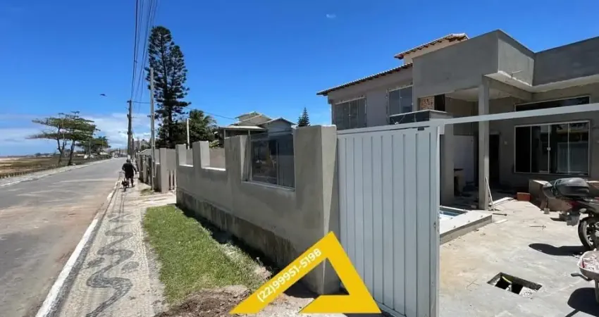 Nova casa moderna á venda - frente da praia pontal santo antonio - unamar