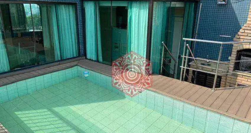 Cobertura com 3 dormitórios à venda, 153 m² por r$ 1.298.000,00 - vila maria alta - são paulo/sp