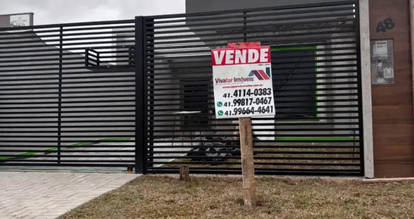 Imperdível! excelente casa novíssima com baixa entrada no bairro passaúna em araucária