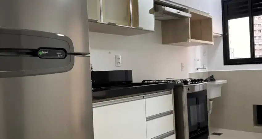 Apartamento semi - mobiliado com 1 quarto no ed prime paranaguá