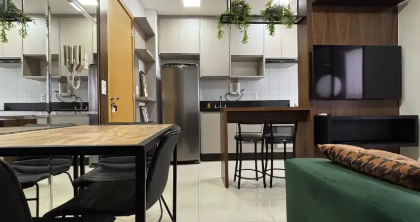 Lindo apartamento mobiliado completo no ed prime paranaguá no centro