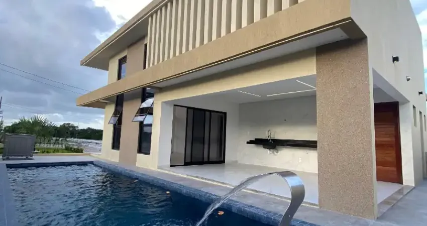 Casa de alto padrão no condomínio villas de carapibus – pronta para morar!