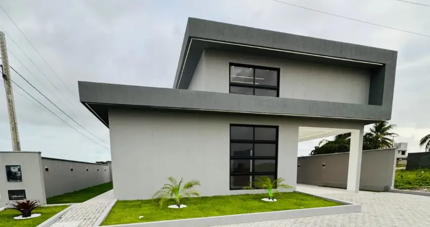 Casa itália – pronta para morar! villas de carapibus - uma das regiões mais valorizadas do litoral sul de joão pessoa!