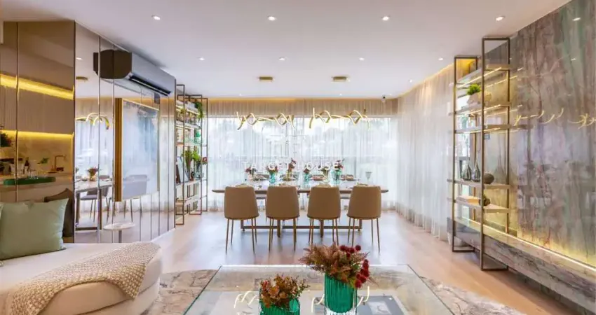 Apartamento à venda em são paulo, brooklin, com 3 quartos, 134m²