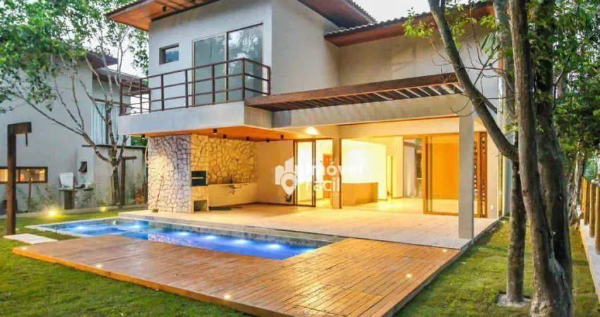 Casa em condomínio fechado com 4 quartos à venda na Alameda Do Martin Pescador, Praia do Forte, Mata de São João