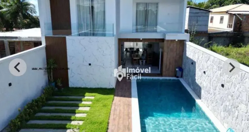 Casa em condomínio fechado com 5 quartos à venda na Estrada Do Coco, Barra do Jacuípe, Camaçari