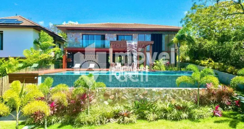 Casa com 7 dormitórios à venda, 760 m² por r$ 10.990.000 - abrantes - camaçari/ba