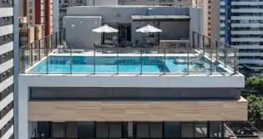 Apartamento com 1 dormitório à venda, 25 m² por r$ 325.000,00 - pituba - salvador/ba