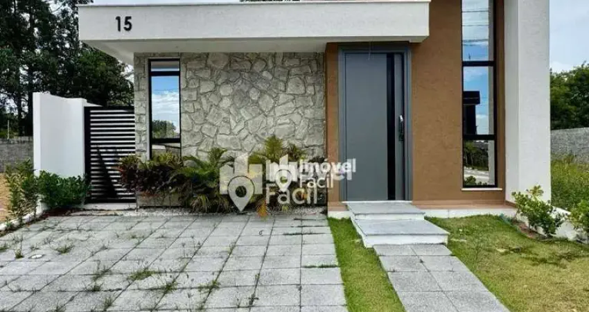 Casa com 3 dormitórios à venda, 85 m² por r$ 750.000 - abrantes - camaçari/ba