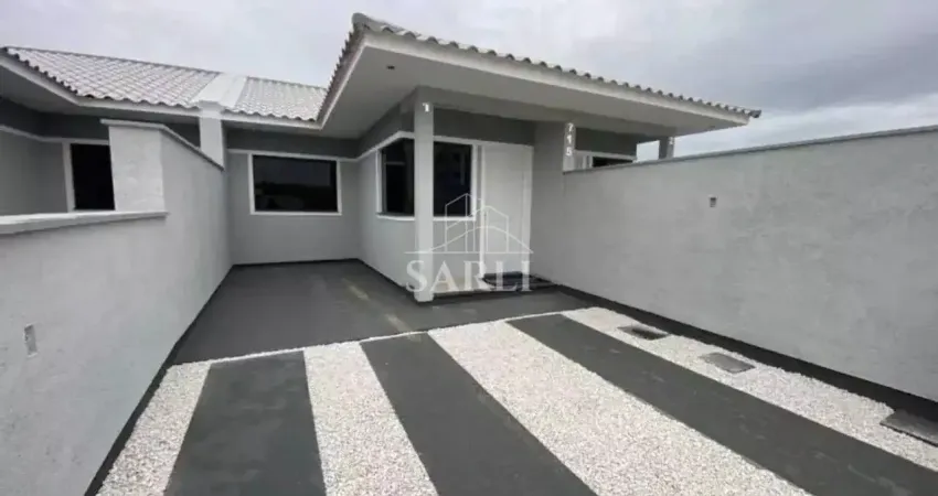Casa, com 2 dormitórios, e 2 vagas de garagem, com 50 m² nova palhoça - palhoça,