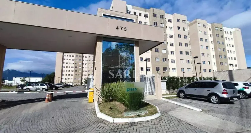 Apartamento, com 2 dormitórios, com vaga de garagem de 47 m² bela vista - palhoça