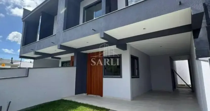 Sobrado novo, com 3 dormitórios, sendo 1 suíte, de 110 m² Sertão do Maruim - São José