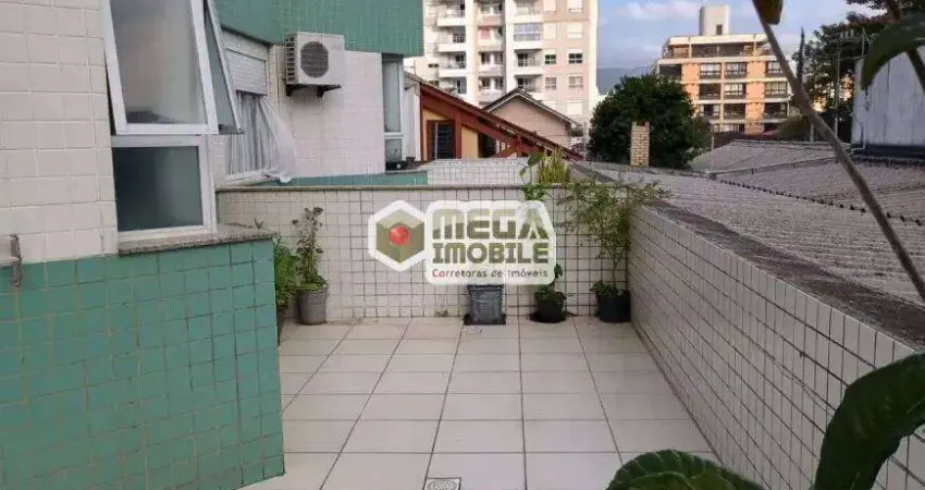 Amplo apto c terraço, 3 dorm ( suíte), trindade, comercio, ufsc