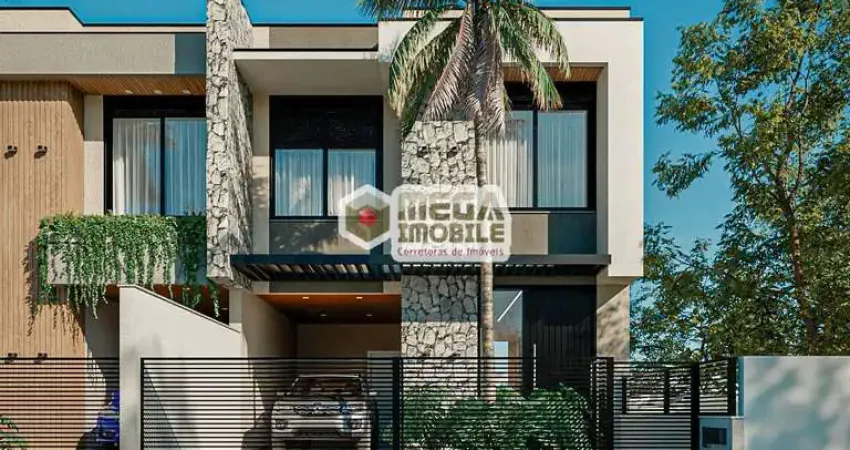 Casa moderna , sobrado no santa monica - parque sao jorge, a construir