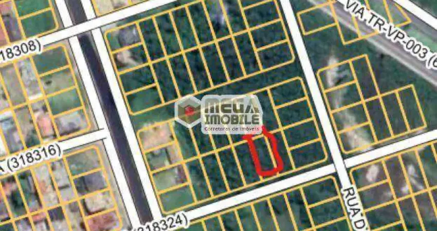 Terreno de 360m² no loteamento santos dumont bairro carianos.