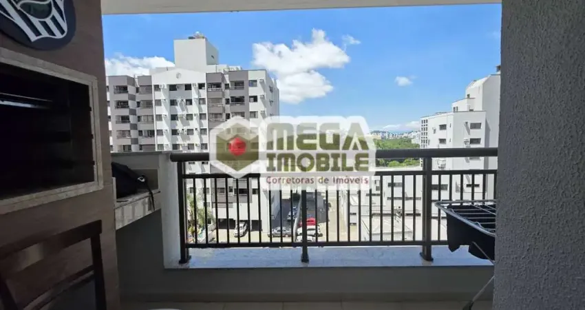 Apartamento 2 dorm, Mediterraneo, Itacorubi, Clube. vista