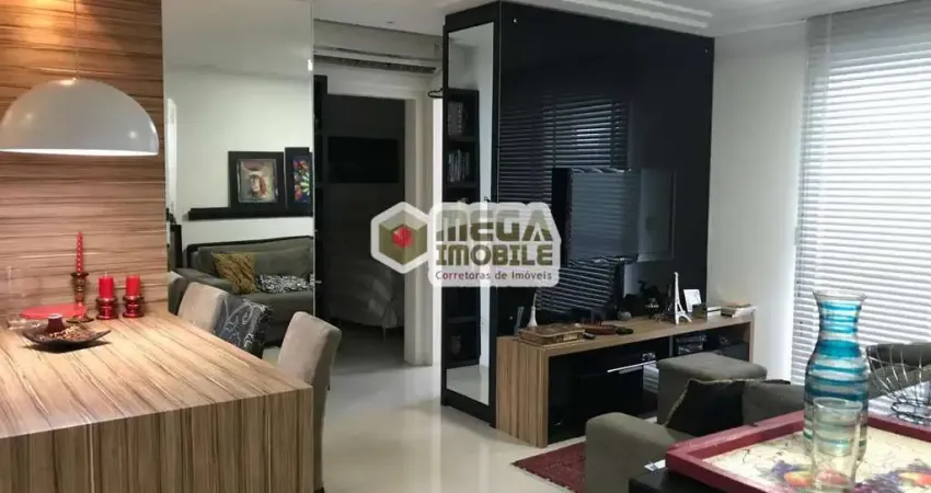 Apartamento área nobre centro, andar alto,1 dormitorio, 2 vagas, lazer