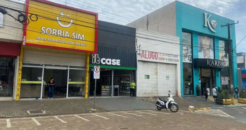 Ponto comercial para alugar na Avenida Horácio Klabin, 250, Centro, Telêmaco Borba