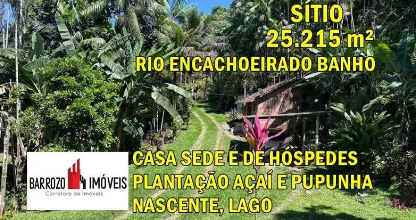 Sítio para venda em cachoeiras de macacu, guapiaçu, 5 dormitórios, 1 suíte, 4 banheiros