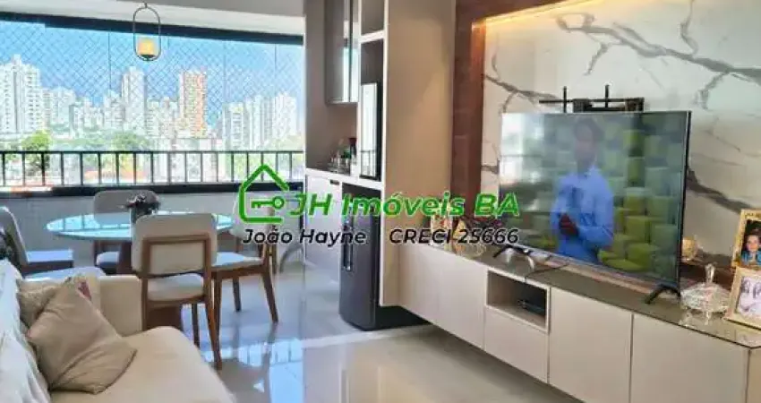 Apartamento à venda na pituba - 112m² - 3 dormitórios - 2 suites
