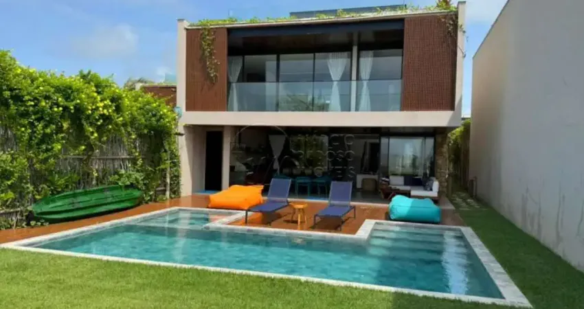 Casa alto padrão à beira mar - mobiliada - serena eco luxury villa - rota dos milagres