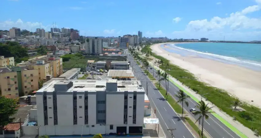 Apartamento quarto e sala 45m² - beira-mar - andar alto - praia da avenida