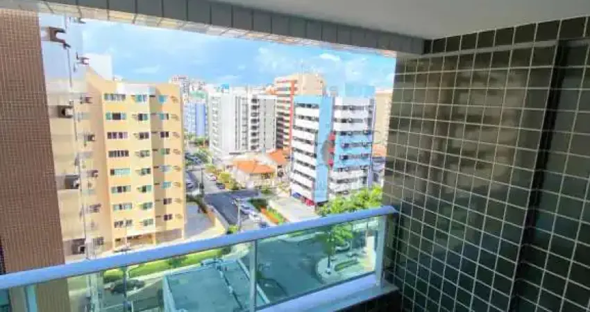 Apartamento quarto e sala com varanda à venda na jatiúca no edifício strauss