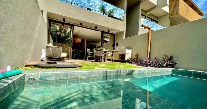 Casa duplex mobiliada à venda no villa kanui milagres na praia do riacho