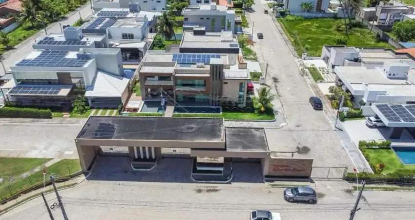 Casa de alto padrão com 4 suítes com piscina e rooftop à venda no cond. ilha da lagoa