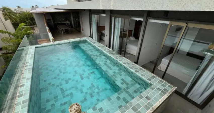 Apartamento cobertura com piscina privativa à venda no cond. vila caju