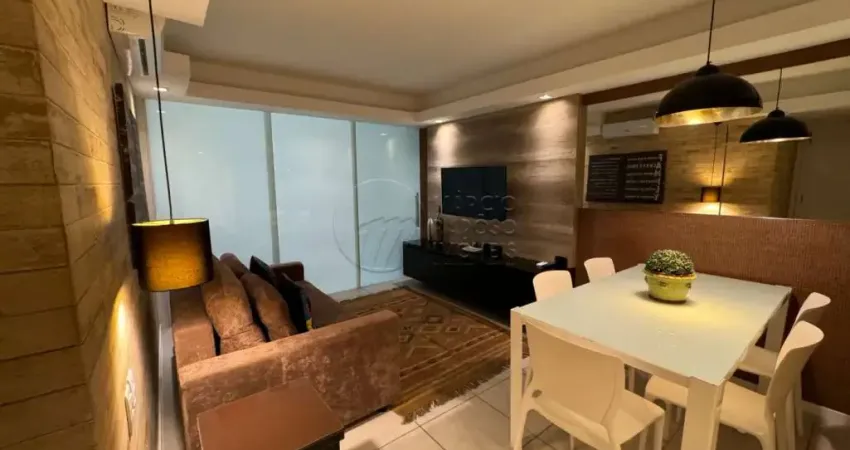 Apartamento com 2 quartos mobiliado em andar alto à venda no jtr.