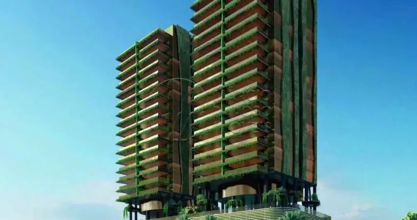 Apartamento beira-mar com 4 suítes e varanda gourmet de 40m² à venda no botanic view