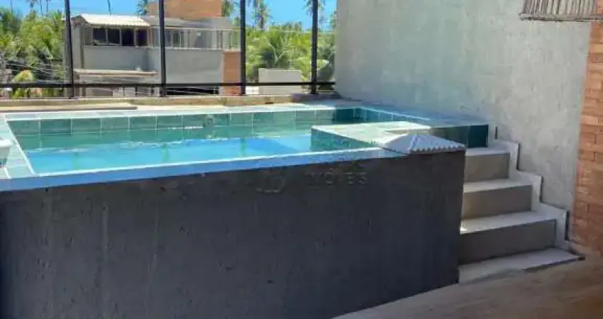 Casa mobiliada com rooftop e piscina privativa a 100m da praia do riacho à venda