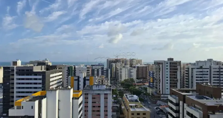 Apartamento em andar alto com vista mar no edifício cartier na ponta verde