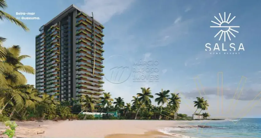 Apartamento frente mar com 254m² no edifício salsa home resort