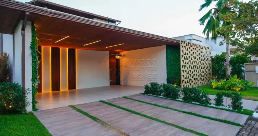 Casa frente mar de alto padrão à venda no condomínio morada da garça