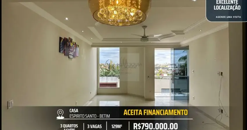 Excelente casa no bairro espírito santo - sua chance de morar bem