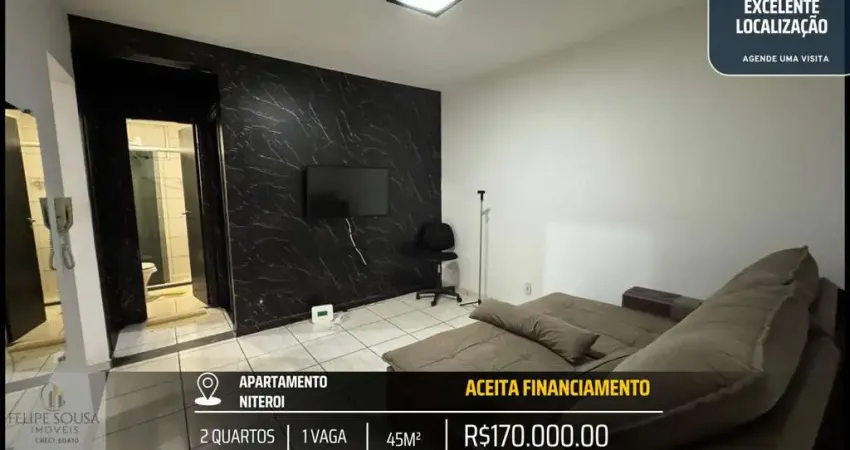 Apartamento com 2 quartos à venda no Niterói, Betim