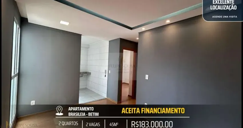 Lindo apartamento no parque cachoeira dos cristais - 2 quartos e 2 vagas