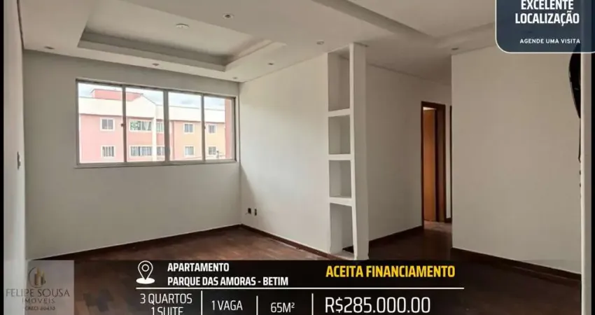 Apartamento no melhor condominio de betim - 3 quartos 1 suite