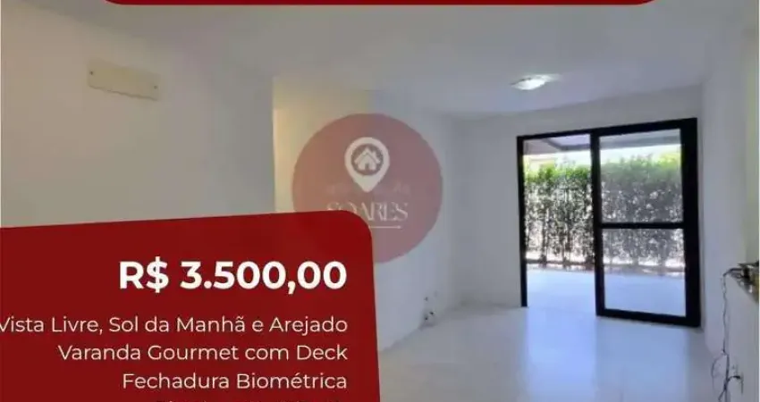 Apartamento garden para alugar, no condomínio sofisticato residence, em rio de janeiro, recreio dos bandeirantes, com 2 quartos, 100m²